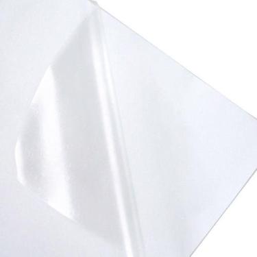 Imagem de Vinil Adesivo Transparente 150g A4 210mmx297mm Pacote Com 10 folhas - 