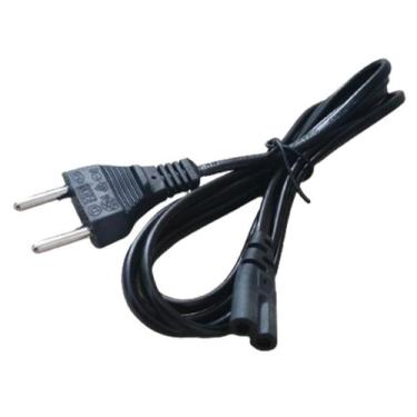 Imagem de Cabo de força bipolar Tv Radio Ps3 Ps4 Fonte Impressora Notebook 1.8m 