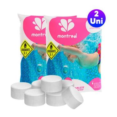 Imagem de Tablete De Cloro Montreal Para Piscina 2 Uni Tripla Ação, Tripla Ação 