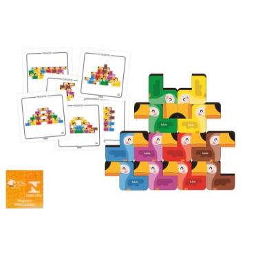 Imagem de Joguinhos de Bolsa Empilhe os Tucanos Babebi Brinquedo Infantil de Emp