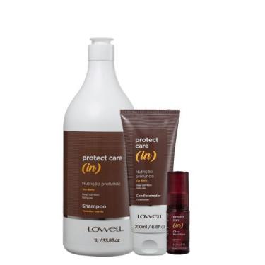 Imagem de Kit Lowell Protect Care (in) Protecao Capilar (3 Produtos)