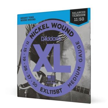 Imagem de Encordoamento Guitarra 11-50 D Addario XL Nickel EXL115BT