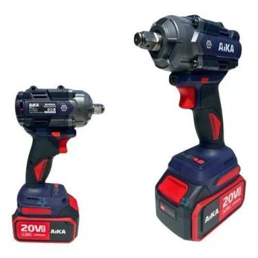 Imagem de Pneumática E Chave De Impacto Aika 4.0ah 500nm + 2 Baterias