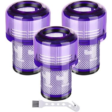 Imagem de Artraise Filtro V12 para Dyson, pacote com 3 filtros de substituição para Dyson V12 Slim Absolute Extra, limpeza total, peça de substituição de aspirador de pó para #971517-01
