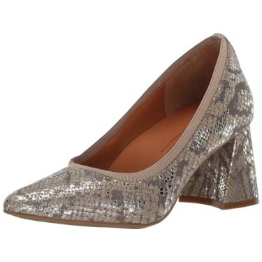 Imagem de Gentle Souls Dionne Pump feminino, Cobra marrom escuro, 36