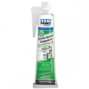 Imagem de Cola Silicone 50G Tekbond Transp Bisn - Kit C/24 Unidades