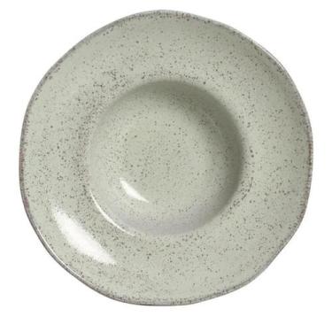 Imagem de Prato Para Massas Risotos Chapéu Pistache Porto Brasil 4 Peças - Porto