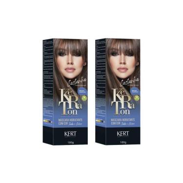 Imagem de Coloração Keraton Banho De Brilho Castanha Cas Nat-Kit C/2Un