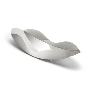 Imagem de Centro de Mesa Gangorra Ondulada Grande Prata Ruy Ohtake - St James