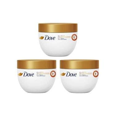 Imagem de Mascara Dove De Tratamento 270G Nutriçao - Kit Com 3Un