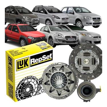 Imagem de Kit Embreagem C/ Atuador Fiat Grand Siena 1.6 16v 2015 - LUK