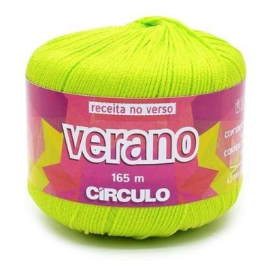 Imagem de Linha Verano Círculo 50g, 5583 VERDE NEON