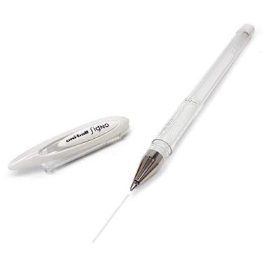 Imagem de Caneta Gel Uni Signo Angelic, Branco, Sertic