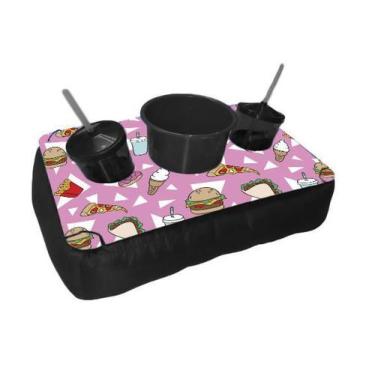 Imagem de Almofada Bandeja Pipoca Balde e 2 Copos Personalizado Maquiagem - Delu