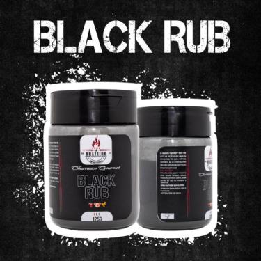 Imagem de Tempero Seco Black Rub FOGO BRAZEIRO 125g