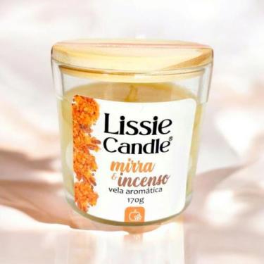 Imagem de Vela Aromática Mirra & Incenso 170g - Lissie Candle