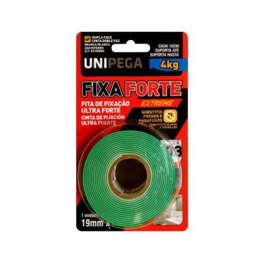Imagem de Fita Dupla Face Extreme 19mm X 2m Fixa Forte - 0001 - Unipega