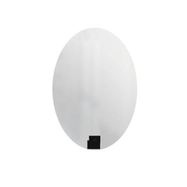 Imagem de Espelho Funcional Hook Preto Retangular  60 X 40 Cm Oval - e2g Design