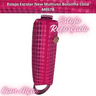 Imagem de Estojo Escolar New Multiuso Bolsinha Lona M057B - Losamores