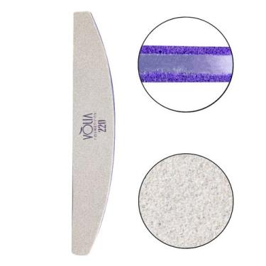 Imagem de Kit 02 Lixas Bumerangue Lavável Vòlia Gramatura 220 Unhas, Lixa de Unh