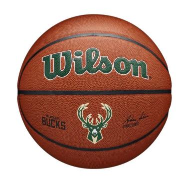 Imagem de Bola De Basquete Wilson Nba Team Alliance Milwaukee Bucks 7