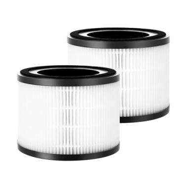 Imagem de Substituição do filtro do purificador de ar AP-S0610L HEPA, compatível com purificador de ar MOOKA AP-S0610L, carbono ativado 3 em 1 de alta eficiência, pacote com 2