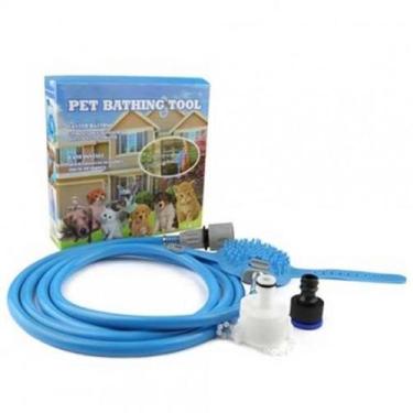 Imagem de Mangueira Luva Banho Pet Caes Gatos Petshop Massageador - Bc Bora Cole