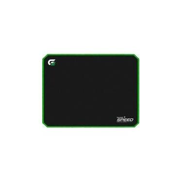 Imagem de Mousepad Gamer Fortrek Speed MPG102, Grande (440X350mm), Preto/Verde - 72695 