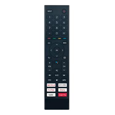 Imagem de Controle remoto de substituição de voz ERF3AA80 adequado para Smart TV Hisense Série A4 LED 720p Smart Android TV A45H 32A4H 40A4H 43A4H 32A45FH 32A45HF