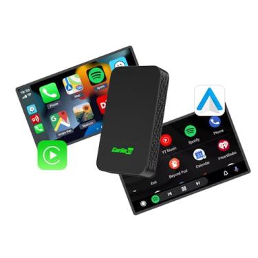 Imagem de CarlinKit Adaptador CarPlay sem fio Carlinkit 5.0 atualizado - Adaptador sem fio 2 em 1 2air Upgrade CarPlay com fio para CarPlay sem fio - Atualizando o Android Auto com fio para Android Auto sem fio
