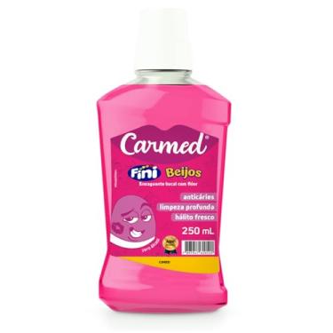 Imagem de Enxaguante Bucal Carmed Beijos 250ml