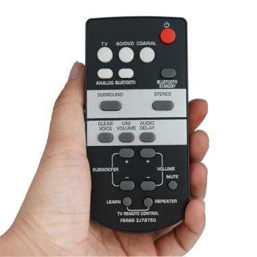 Imagem de Controle remoto substituído FSR66 adequado para Yamaha YAS-107 YAS-207 YAS 106 YAS-203 ATS-1070 ATS-1060 ATS-1030 ZJ78750 ATS1050 ATS-1050 YAS-105 YAS-1030 ATS10 80 YAS-1080 YAS-108 Sistema de alto-falante de áudio doméstico