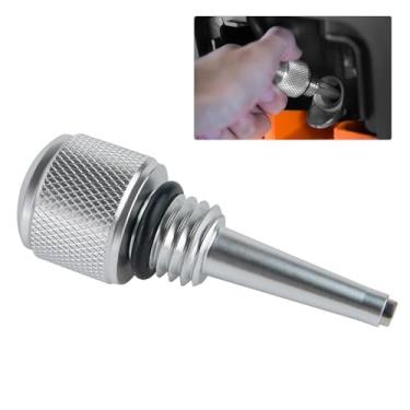 Imagem de Lecctso Vareta magnética de óleo para geradores inversores pequenos compatíveis com Wen 55201 Yamaha Predator 2000 Westinghouse Champion Ai Power Generac Pulsar, vareta de óleo de liga de alumínio com