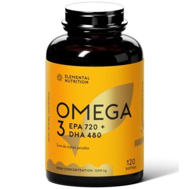 Imagem de Omega 3 (Alta Concentração) 1200mg - EPA+DHA, MEG3, 120 Softgels.