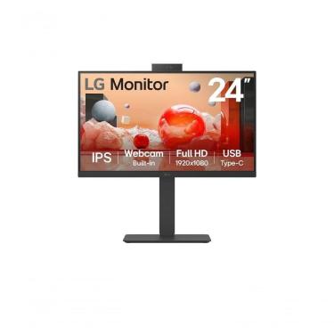 Imagem de Monitor LG 24BA850-B Full HD IPS sRGB 99% E Design Ergonômico