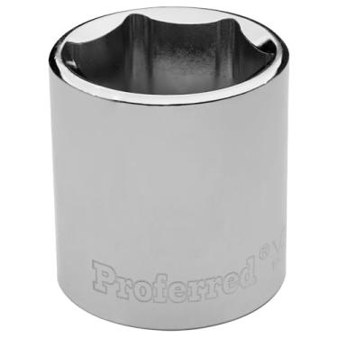 Imagem de Proferred S19026 1cm Drive SAE Socket, 2.1cm Standard 6 Point
