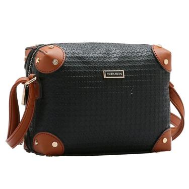 Imagem de Bolsa Feminina Alça Transversal Textura Delicada Chenson