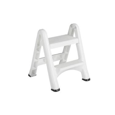 Imagem de Banquinho Dobrável Rubbermaid Two-Step - 14 Polegadas - Branco
