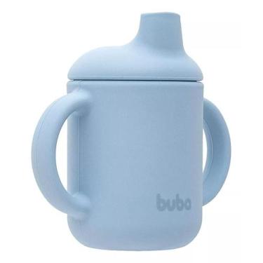 Imagem de Copo de Transição Silicone Bebê criança Livre de BPA 120ml - Buba, Azu