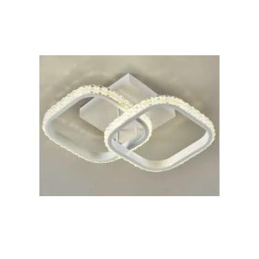 Imagem de Luminária De Teto Plafon Led Moderna Lustre para Corredor Sala Quarto Cozinha (GW19 (24X24X10CM))