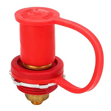 Imagem de Conector de Terminal Bateria, Codificado por Cores 250a 3/8in Terminal de Pino, à Prova de Ferrugem, Borracha Premium, para Carros RVs Barcos, Iates (Vermelho (positivo))
