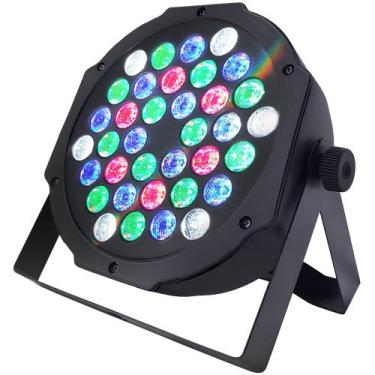 Imagem de Refletor Par64 Led 36 Leds Cree 3w Rgbw Dmx Dj Strobo Slim - ShowTech