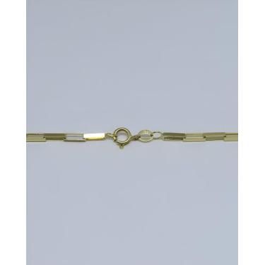 Imagem de Corrente De Ouro 18k 750 Masculina 60cm 2.7 Gr E Crucifixo  - DR Joias
