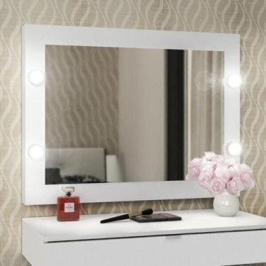 Imagem de Conjunto de Penteadeira Suspensa com Espelho Camarim Espresso Móveis B