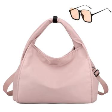 Imagem de Kit Bolsa Trabalho Feminina Grande + Óculos De Sol Proteção UV Vintage (Rosa)