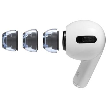 Imagem de AZLA SednaEarfit XELASTEC para Airpods Pro 1ª e 2ª geração (tamanho MP/M/ML 3 pares) – Silicone premium, isolamento de ruído aprimorado