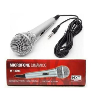 Imagem de Microfone Dinâmico com Fio P10 - MXT