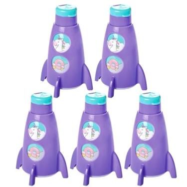 Imagem de 5 Garrafinhas de Unicórnio Lembrancinhas Decoração de Festa