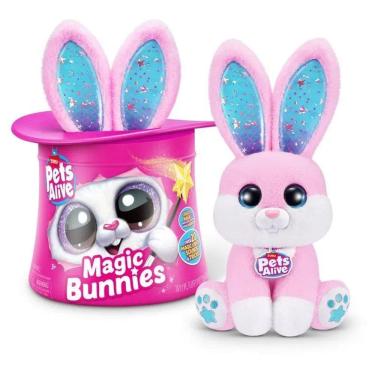 Imagem de Pelúcia Interativa Pets Alive Magic Bunnies Rosa - Candide