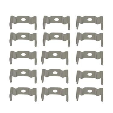 Imagem de ZHYOHEN Suporte de lâmpada T4 com clipe de 15 peças, clipe integral, clipe de fixação, tubo fluorescente, clipe de lâmpada para eletrodomésticos, escritório, industrial